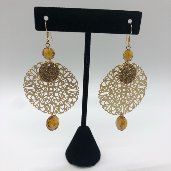 Stunning drop earrings - Picture 2 of 7